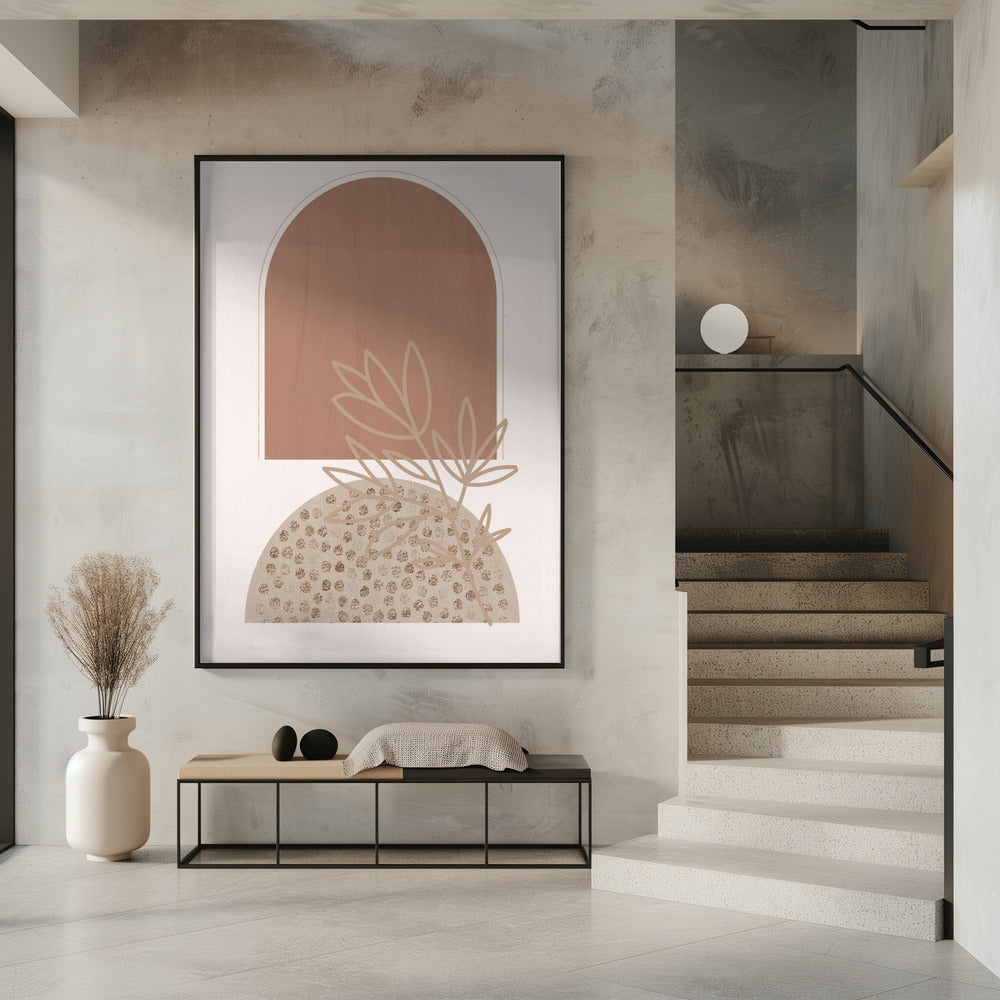 Boho Beige 1 | Poster