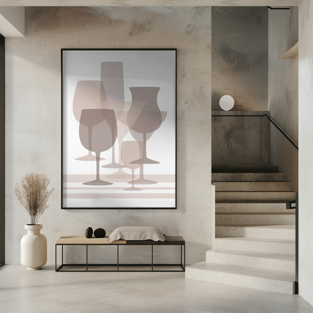 Layered Glass Harmony | Poster