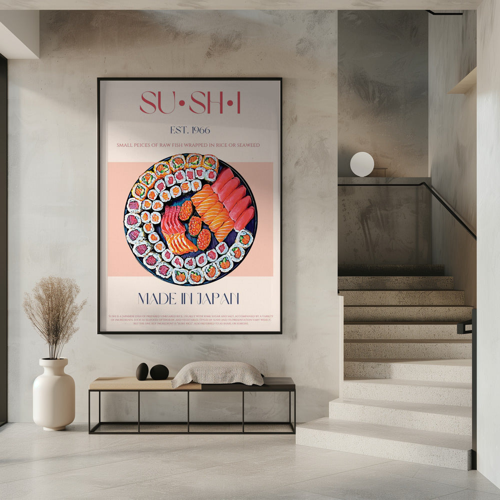 Colorful Sushi Delight | Poster
