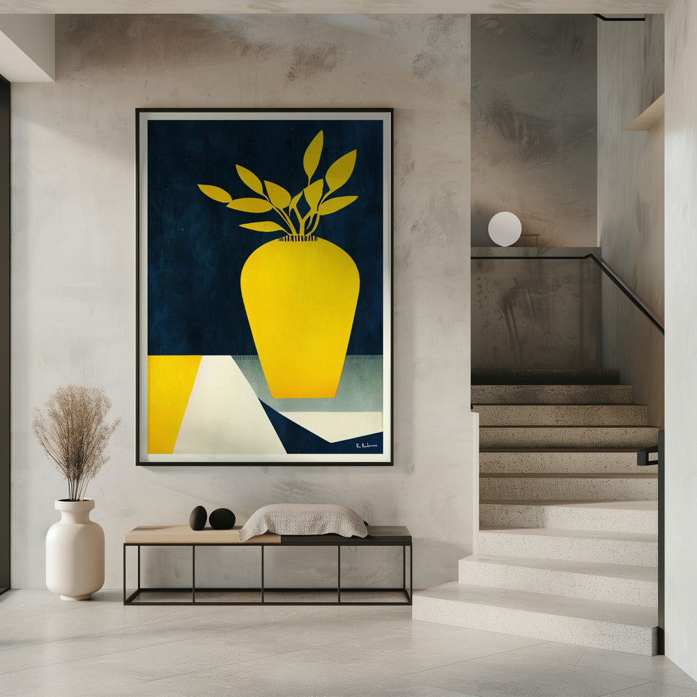 Les Fleurs Jaunes | Poster