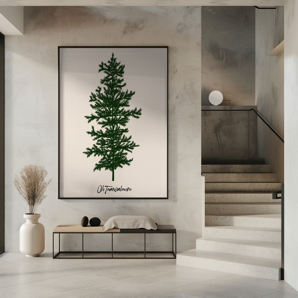 Oh Tannebaum (green) | Poster