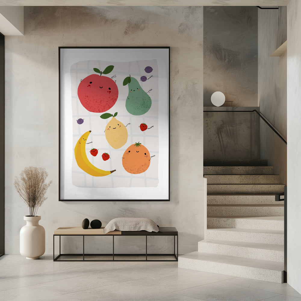 Fruit Kidsposter | Poster