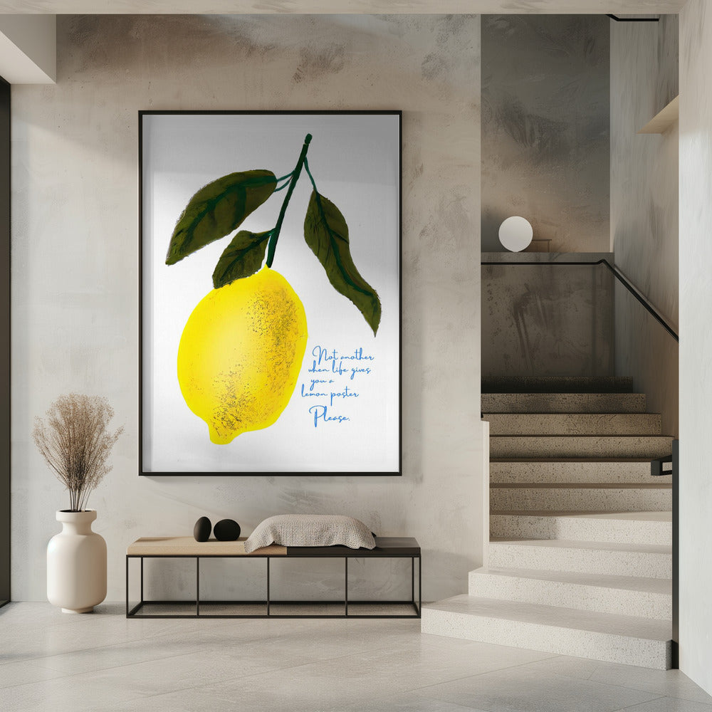 Not Antoher Lemon | Poster