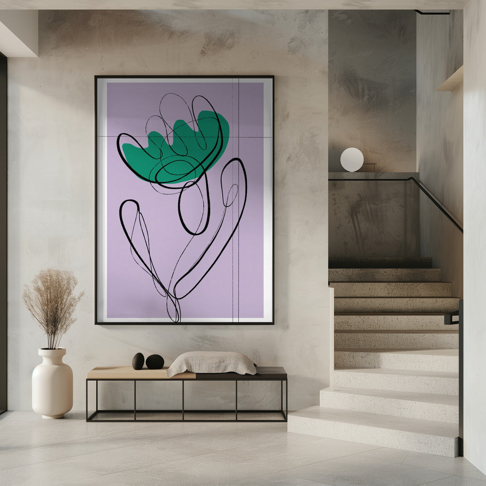 Flowing Petals | Poster
