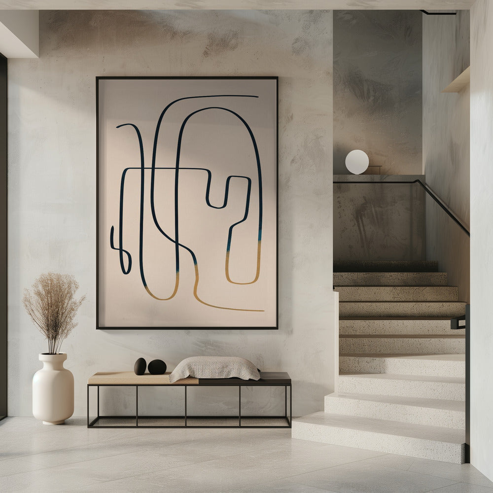 Line Art Abstract | Poster
