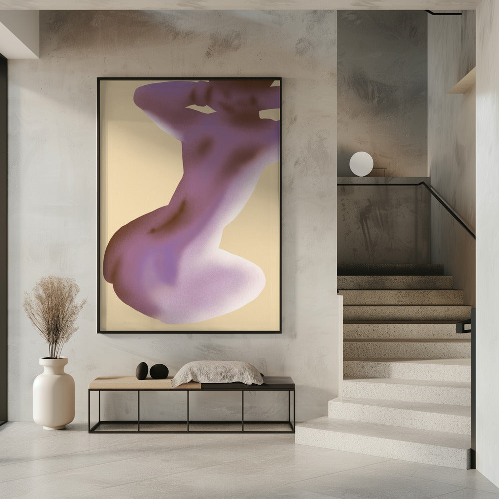 Purple Silhouette | Poster