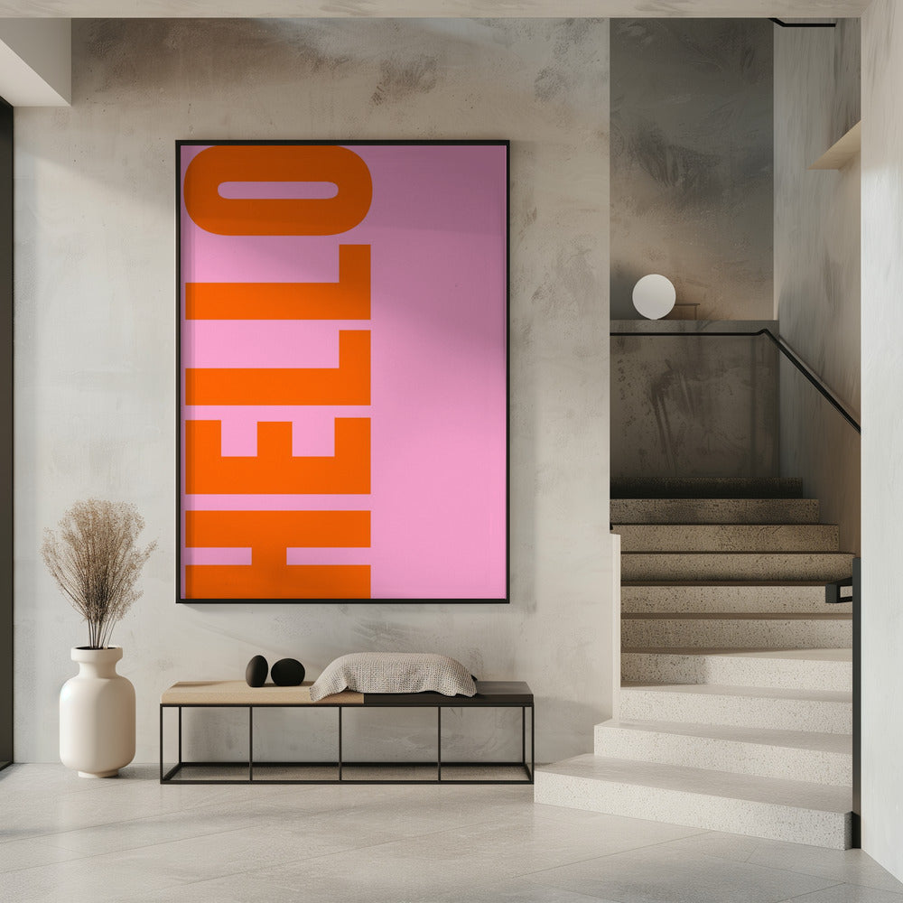 Bold Greeting Burst | Poster