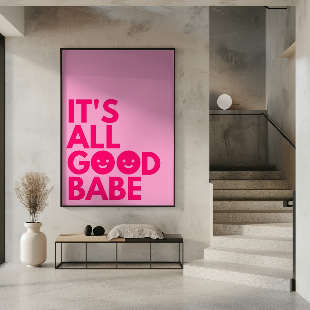 Pink Cheer Vibes | Poster