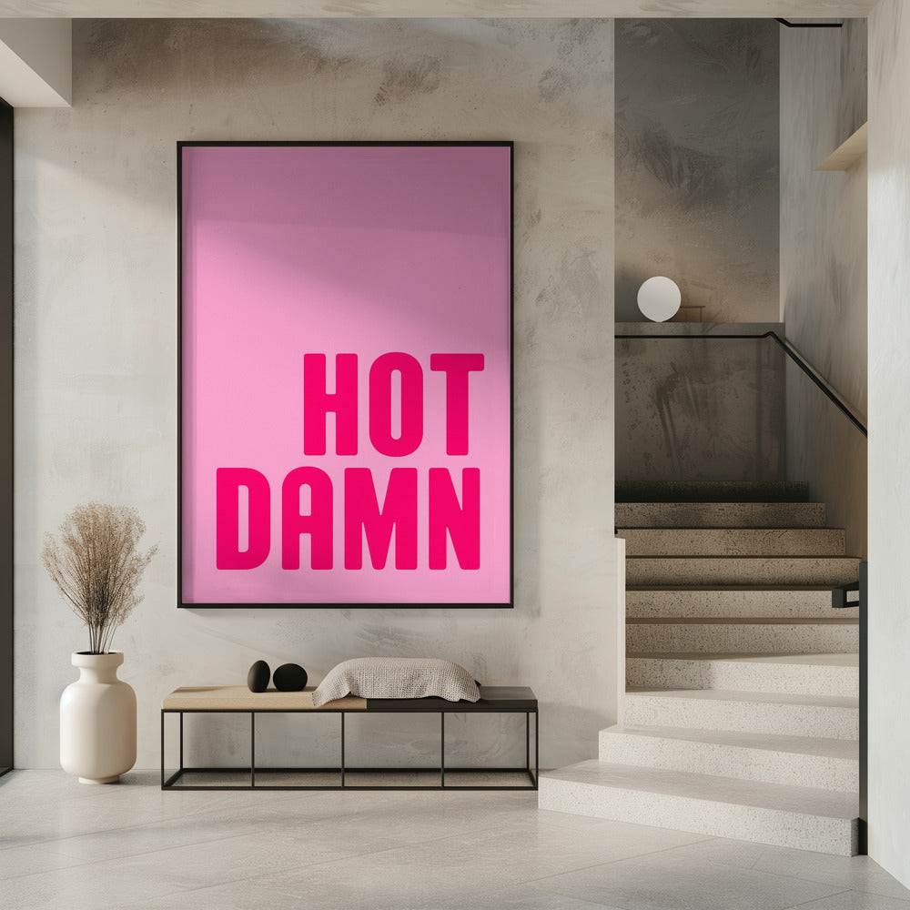 Bold Pink Exclamation | Poster
