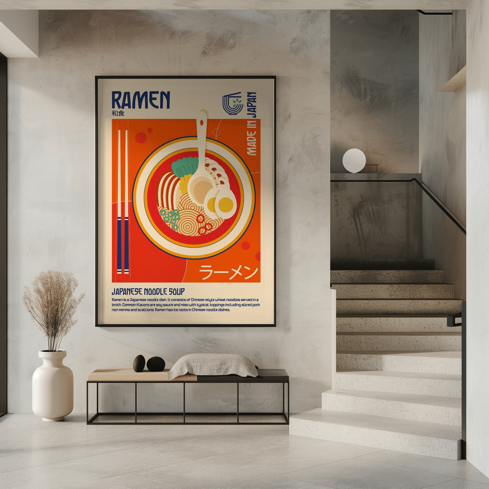 Ramen Japanese Food Print | Poster