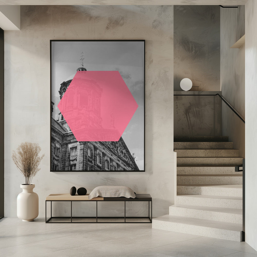Hexagon Over History | Poster