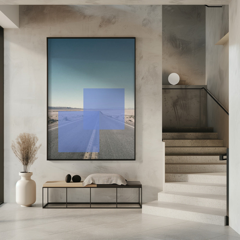 Desert Horizon Blocks | Poster
