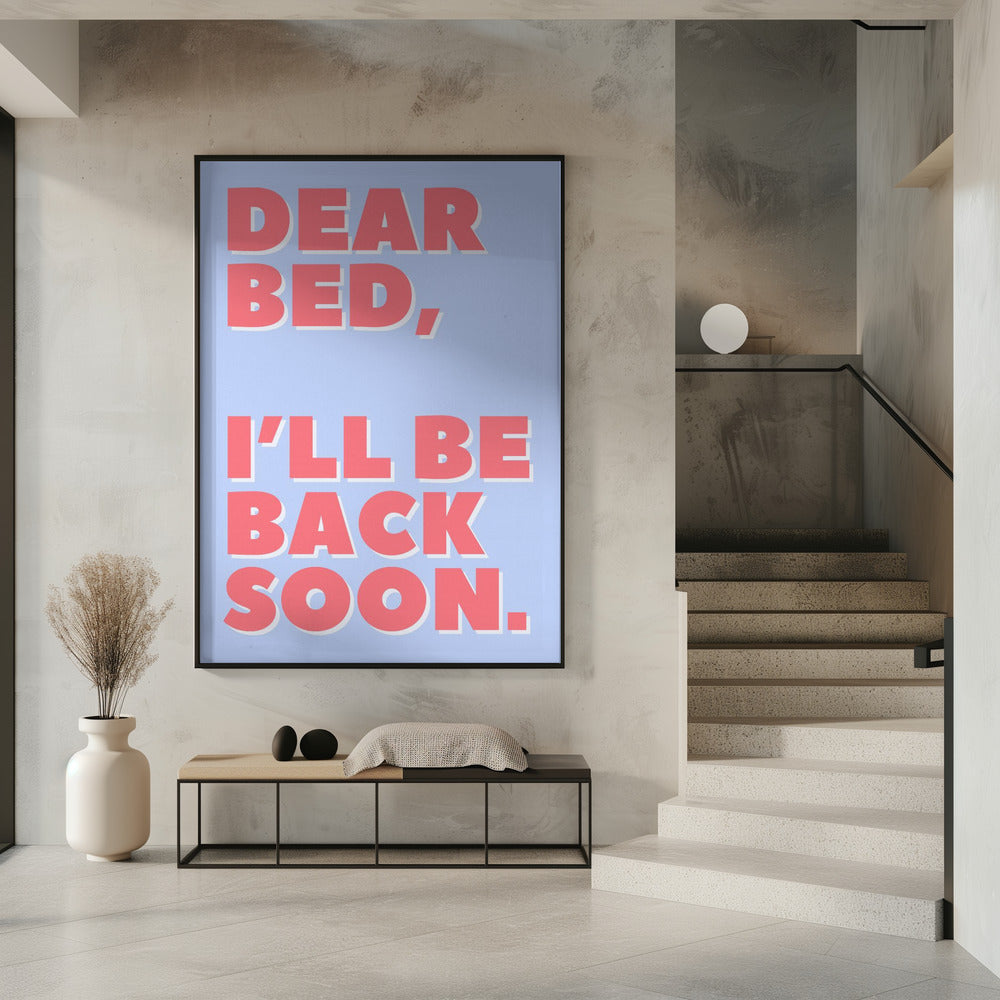 Letter to My Bed | Poster