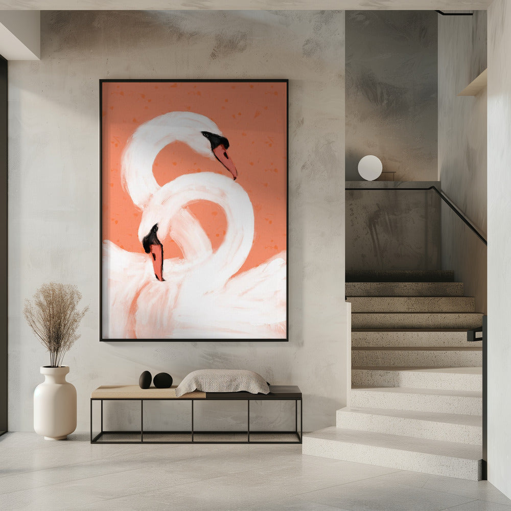 Graceful Swans | Poster