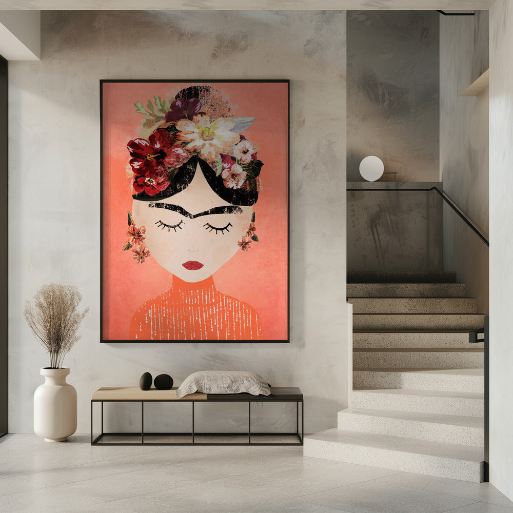 Frida (Peach) | Poster