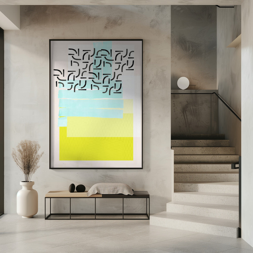 Pastel Pattern Collage 3 | Poster