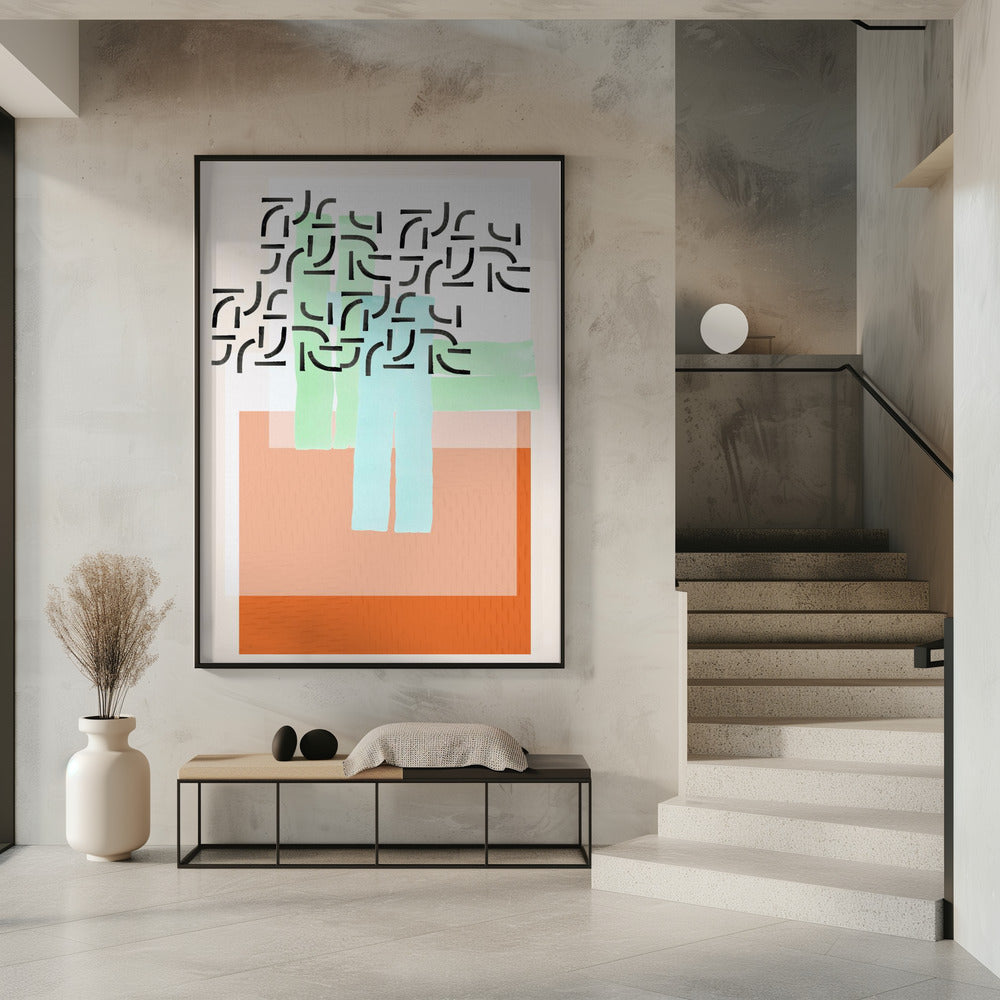 Pastel Pattern Collage 2 | Poster
