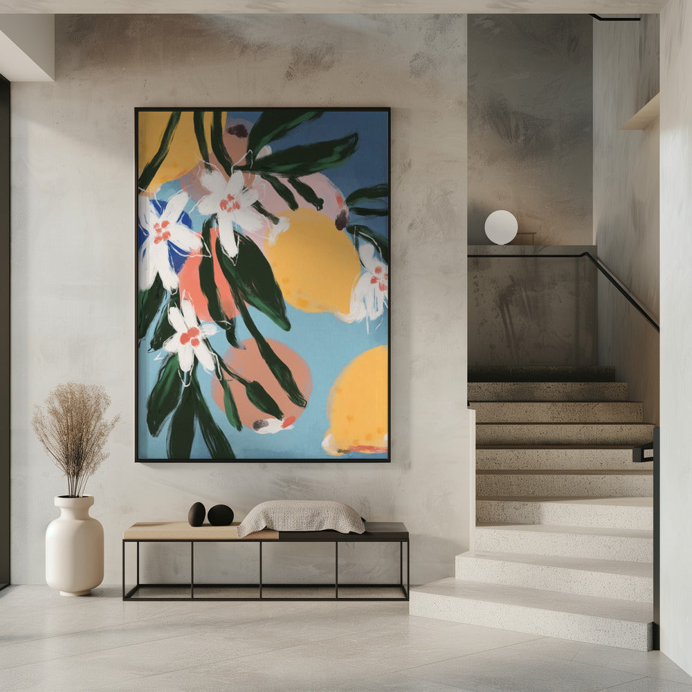 Lemon Blossom Breeze | Poster