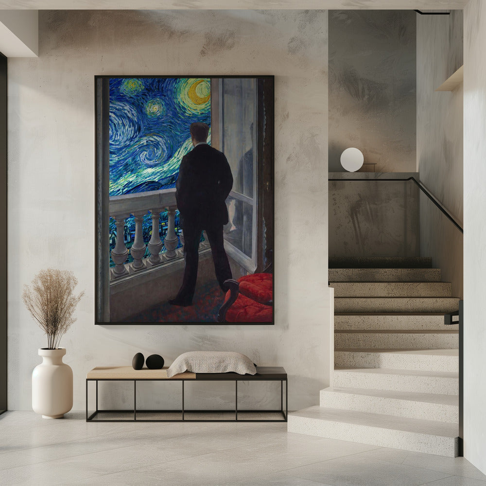 Starry Night View | Poster