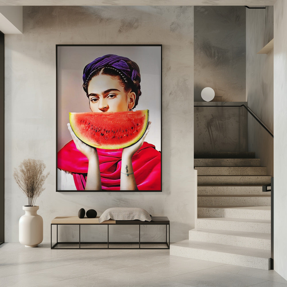 Watermelon Frida | Poster