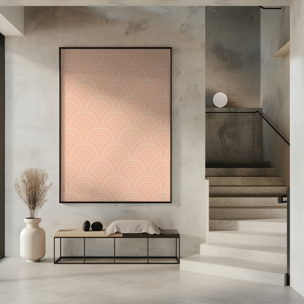 Dotty Peach Fuzz | Poster