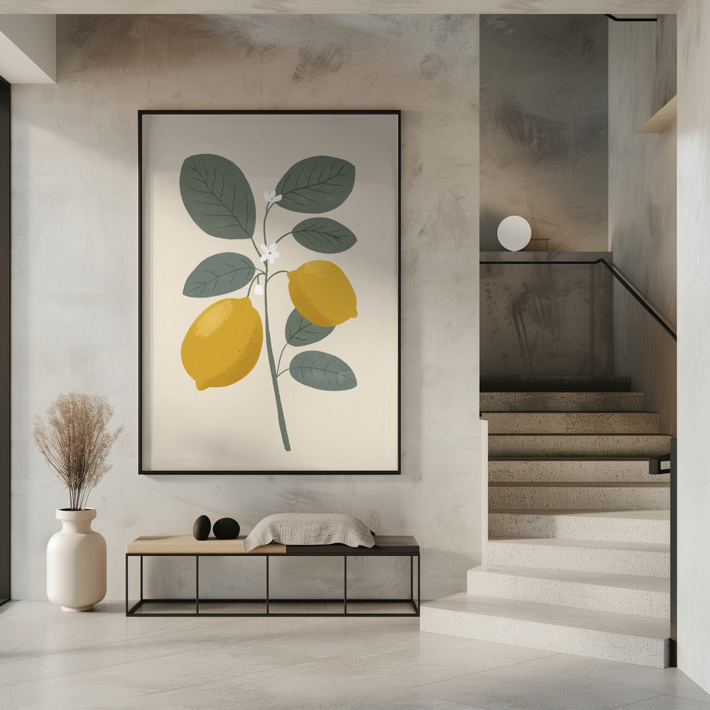 Lemon Vibes 01 | Poster