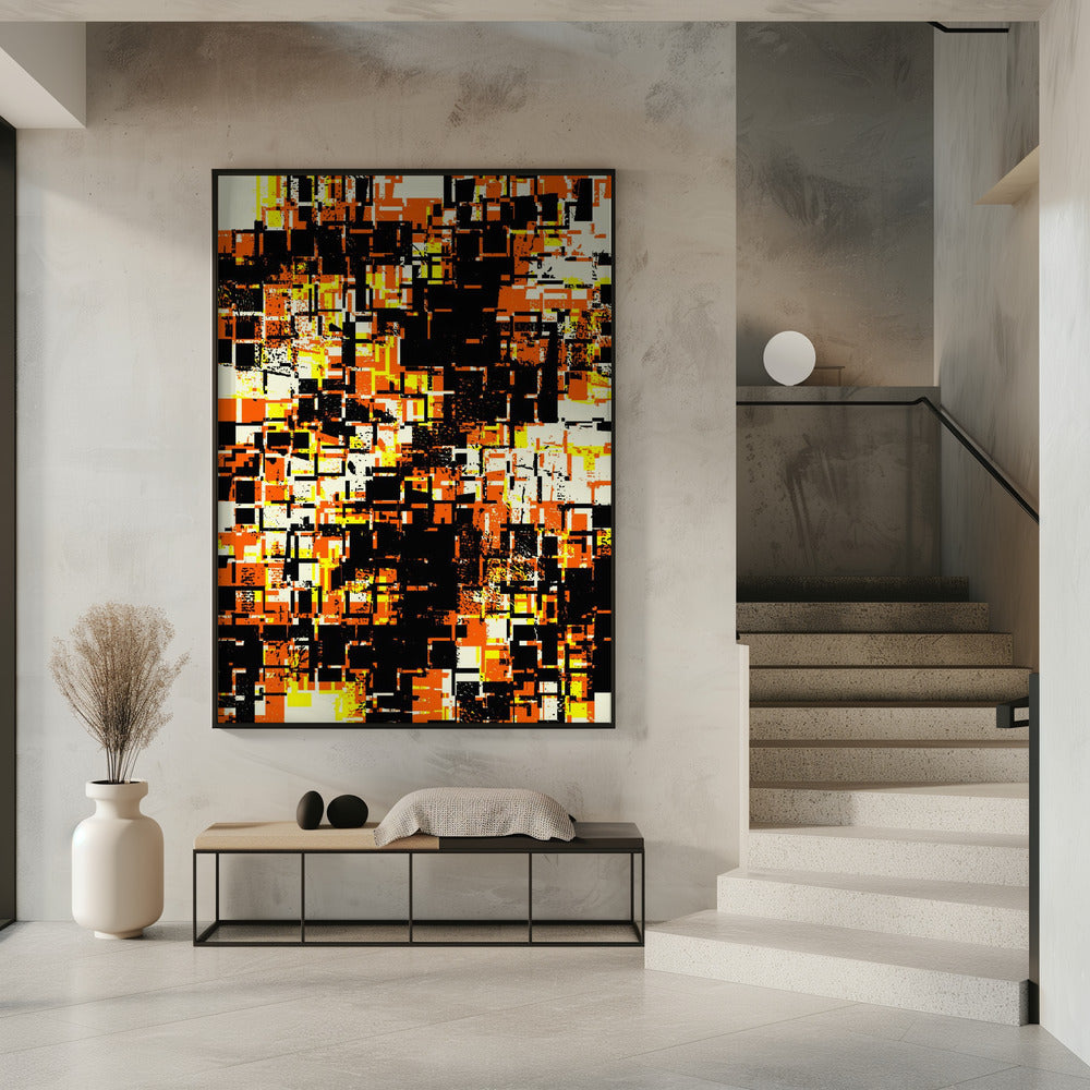 Colorful Geometric Blocks | Poster