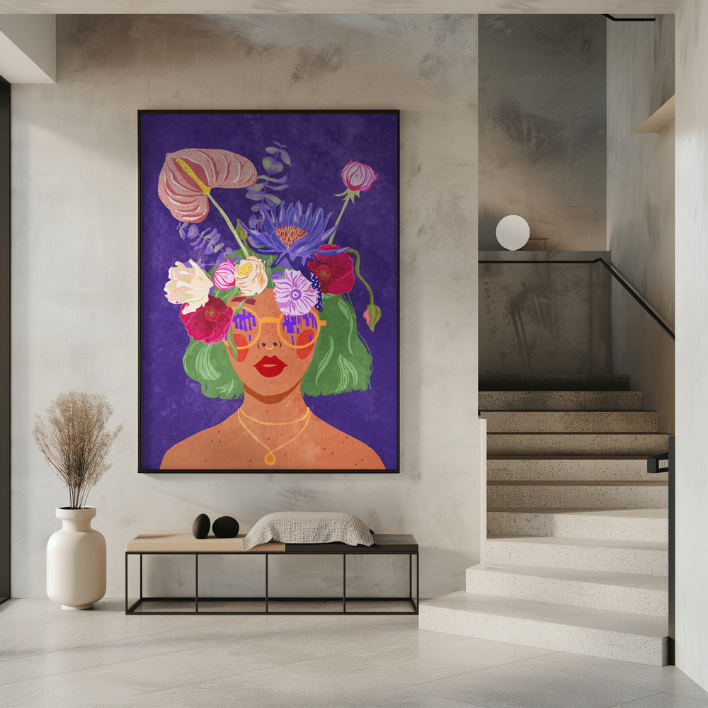 Flower head | Poster