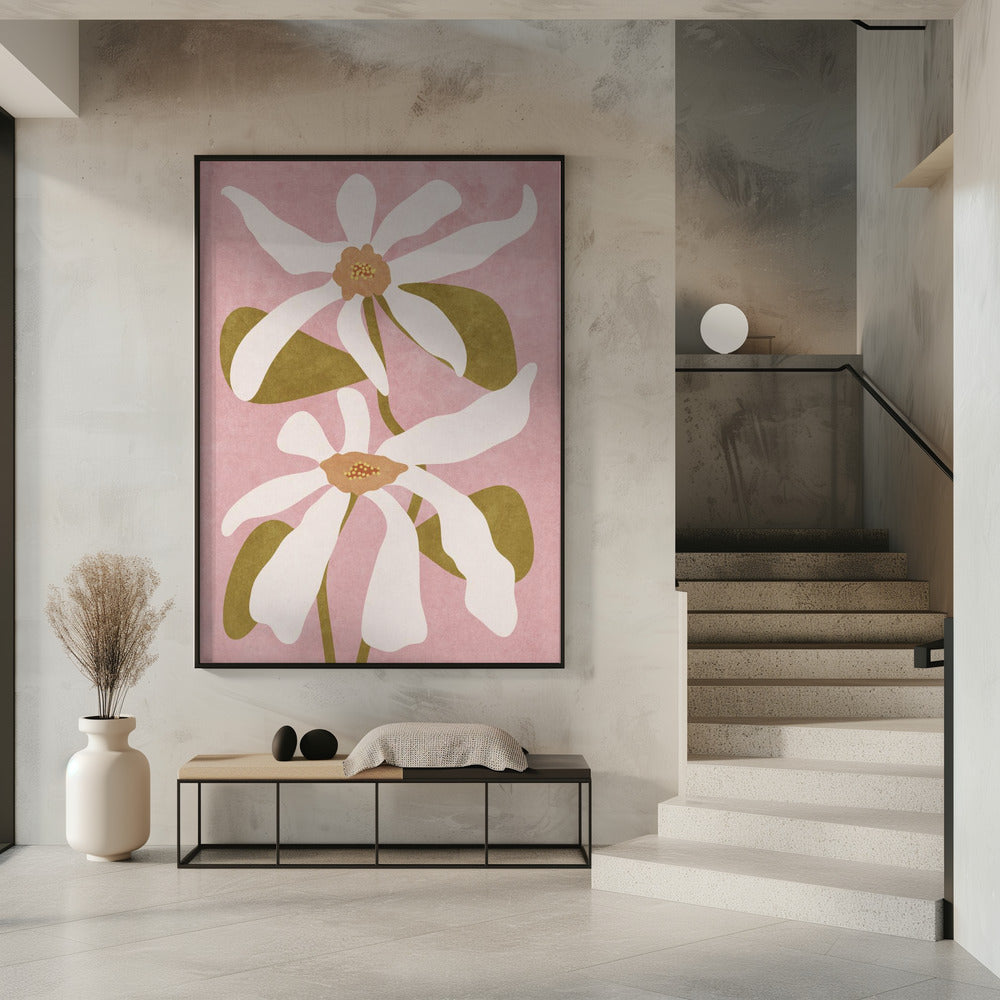 Abstract Flowers I | Poster