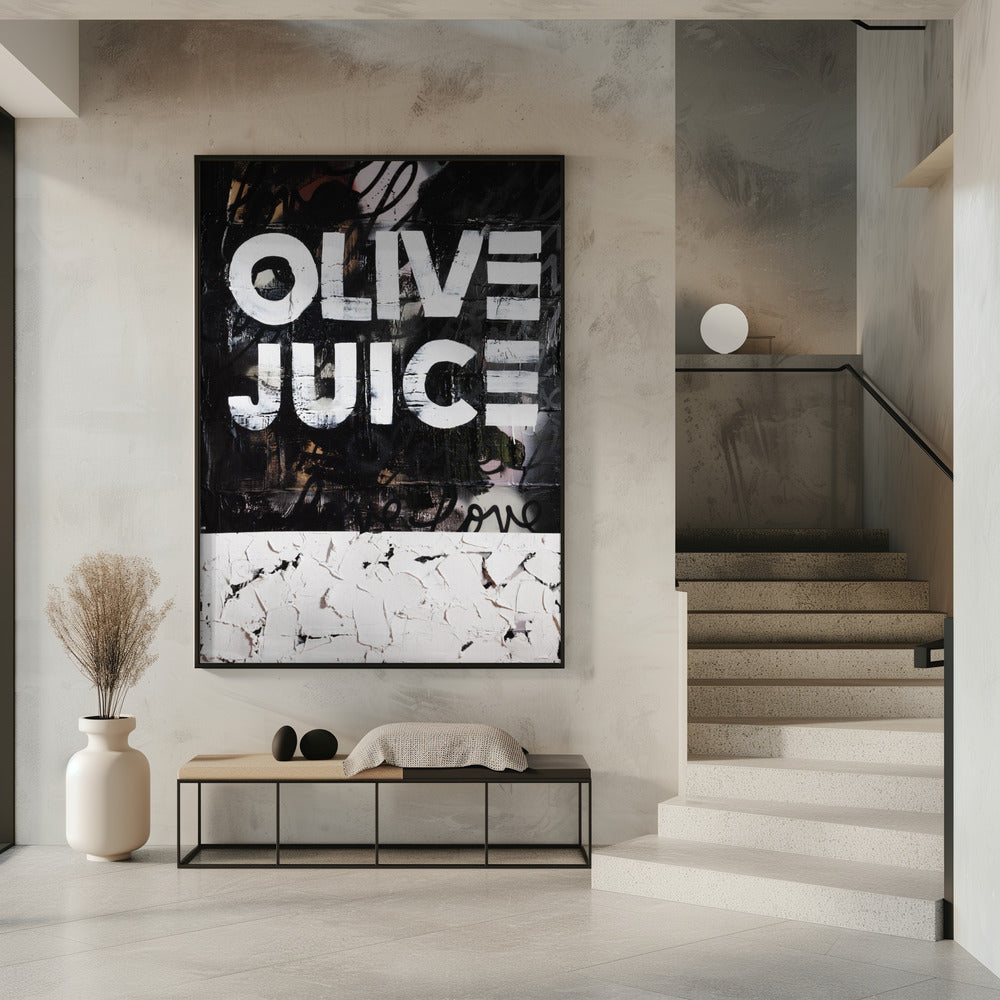 Olive juice | Poster