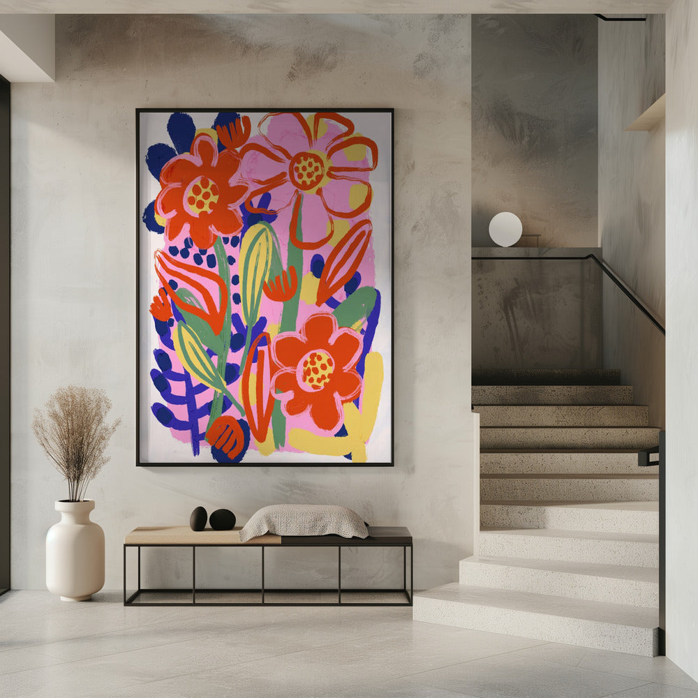 Floral Joyburst | Poster