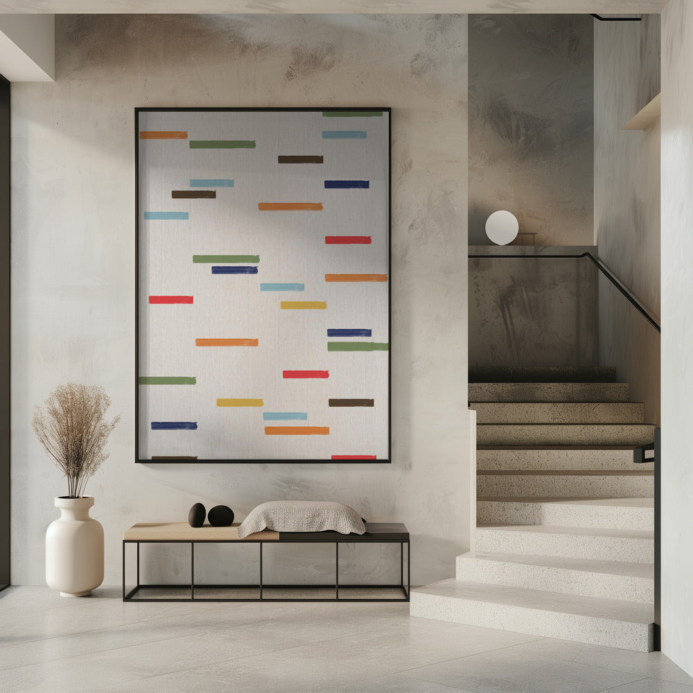Floating Stripes | Poster