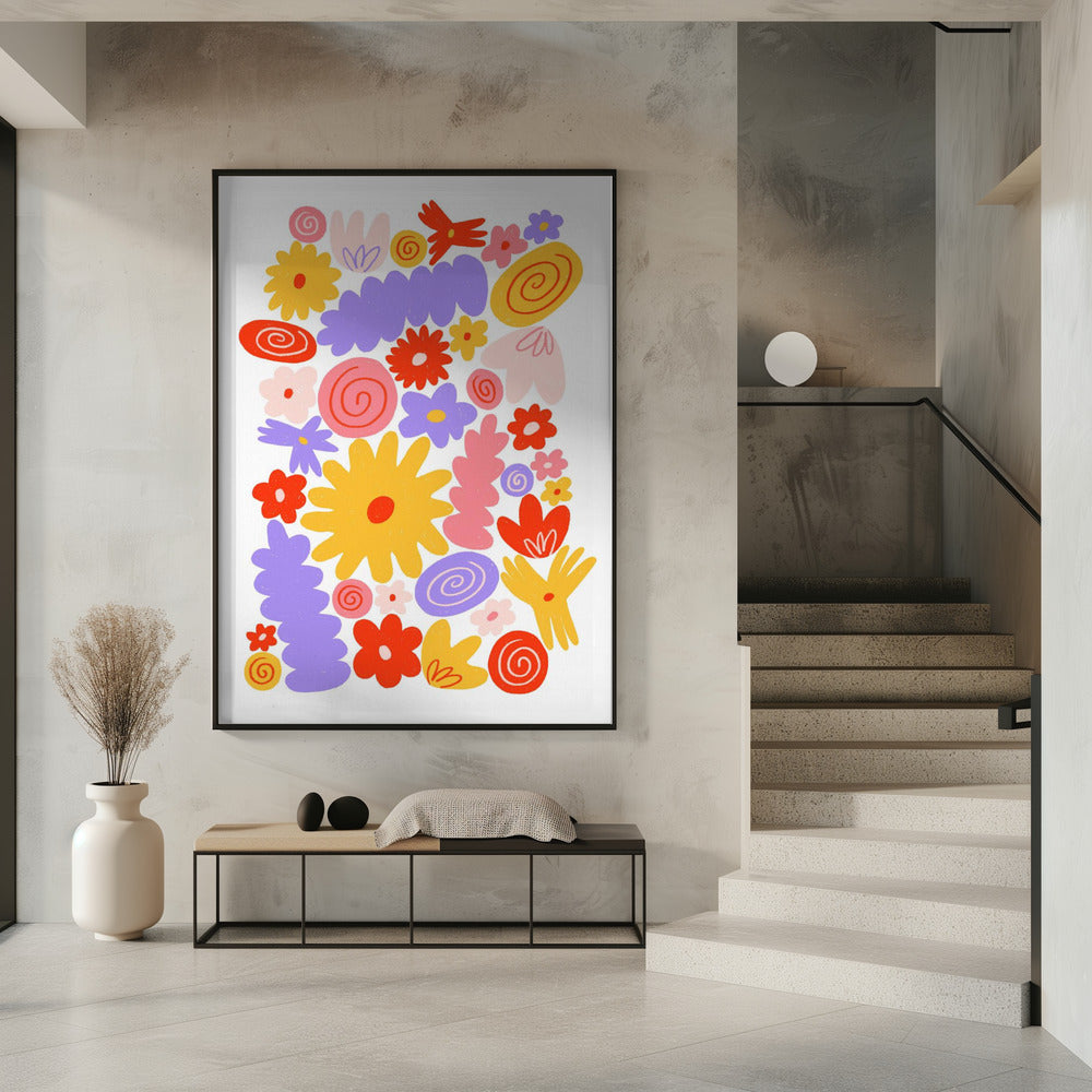 Flower Stack | Poster