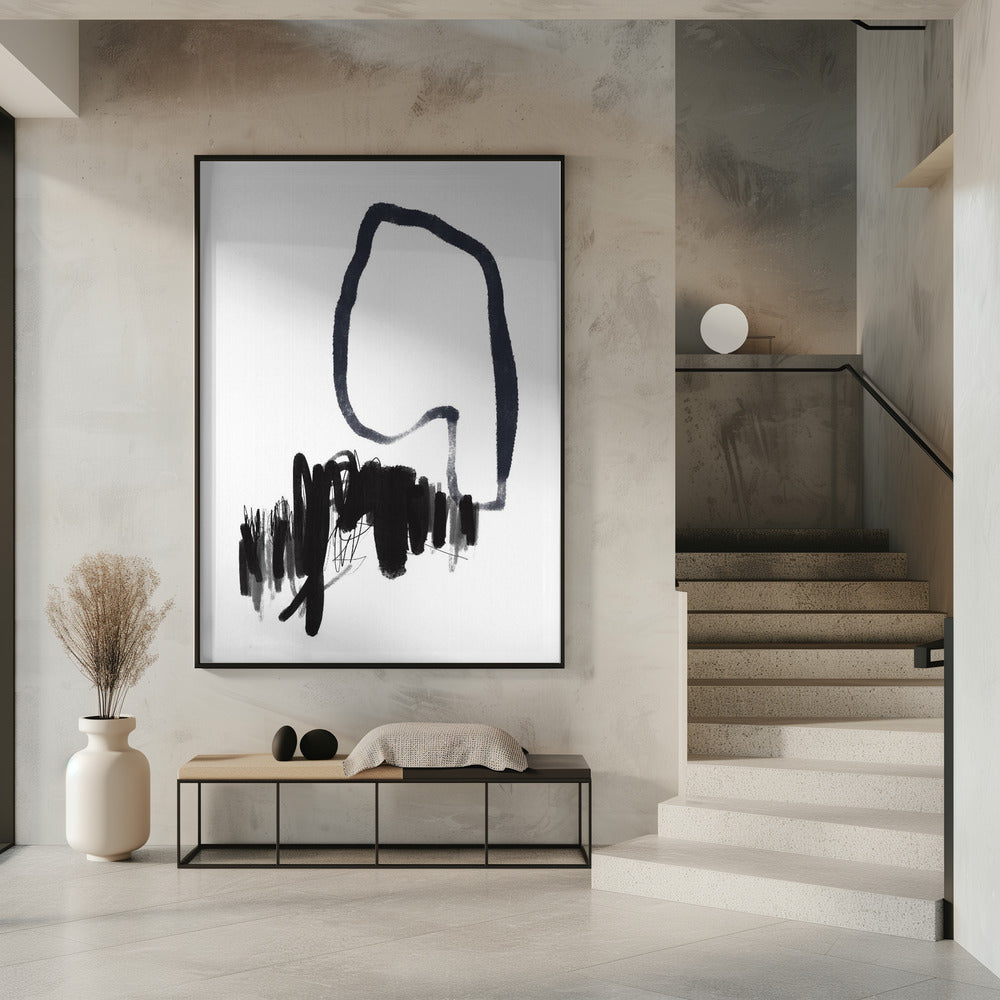 Monochrome Flow | Poster