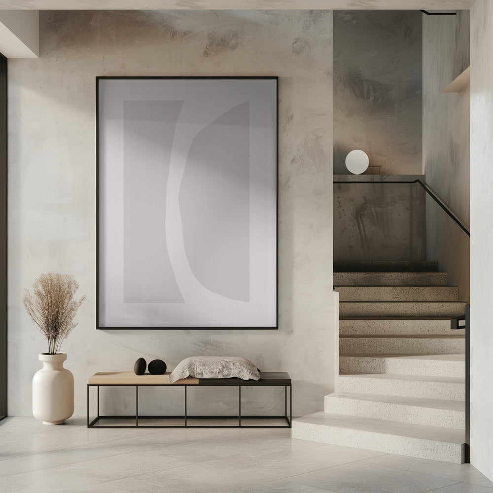 Curved Abstract Light | Poster