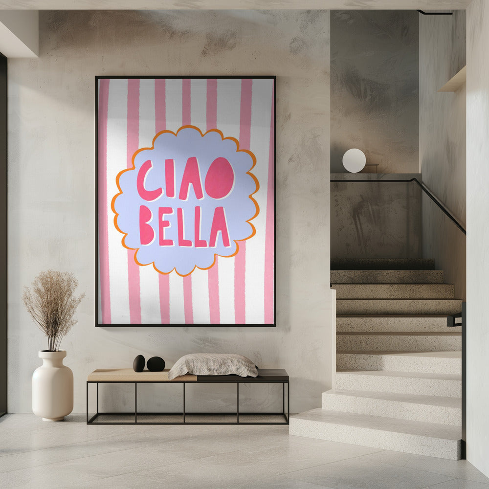 Pink Greetings | Poster