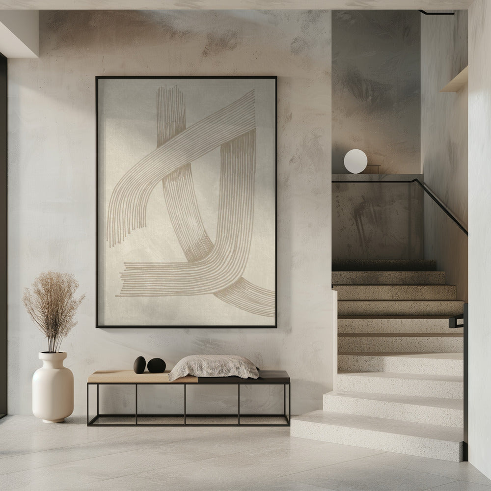 Abstract Sophisticated Line 01 | Poster