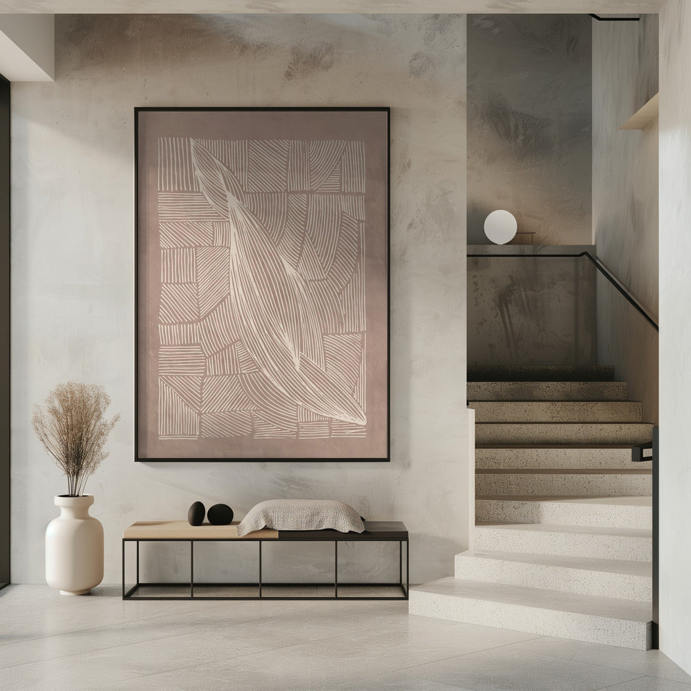 Abstract Irregular Lines | Poster