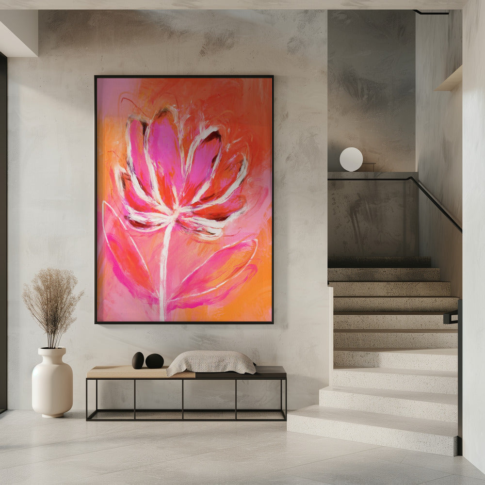 Petal Flames | Poster