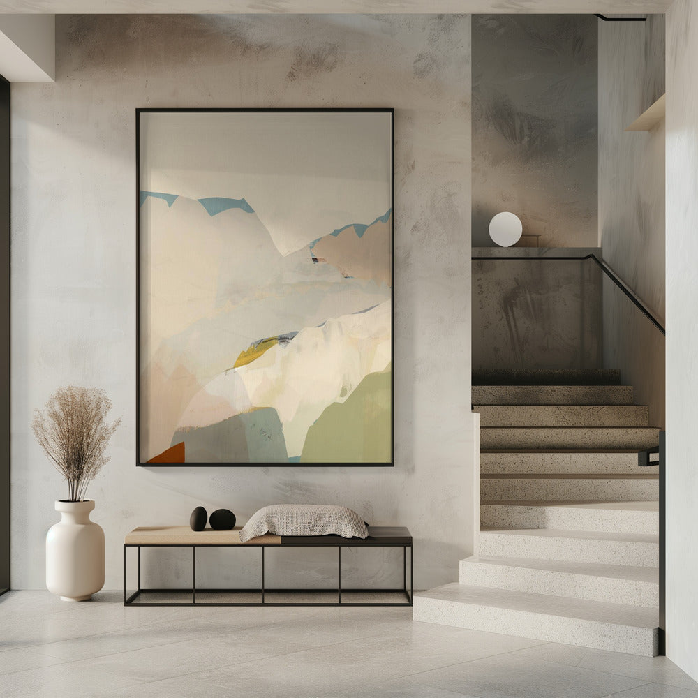 Peachy Mountain Range 2 | Poster