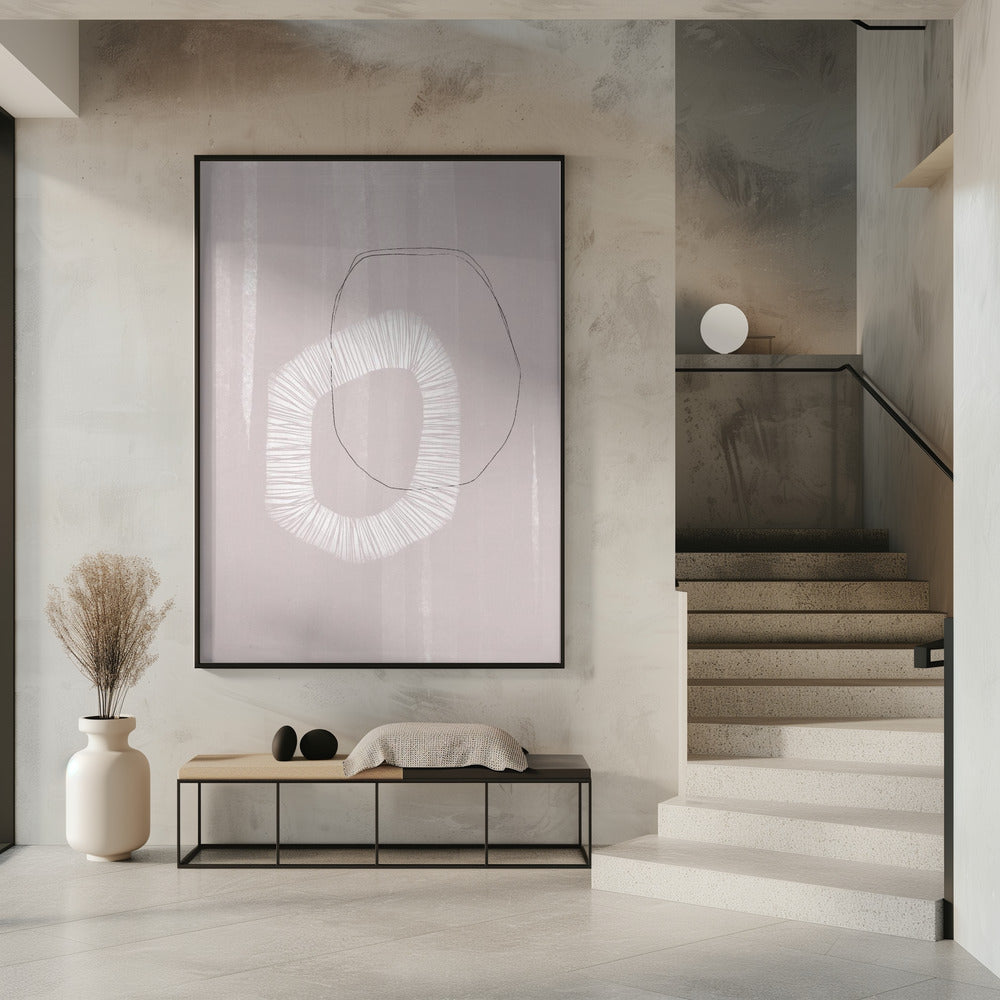 Soft Geometric Whispers | Poster