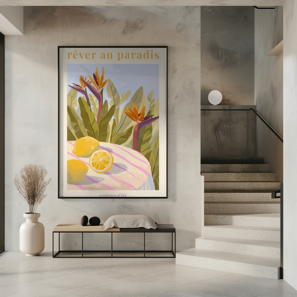 Rêver Au Paradis - Lemon | Poster
