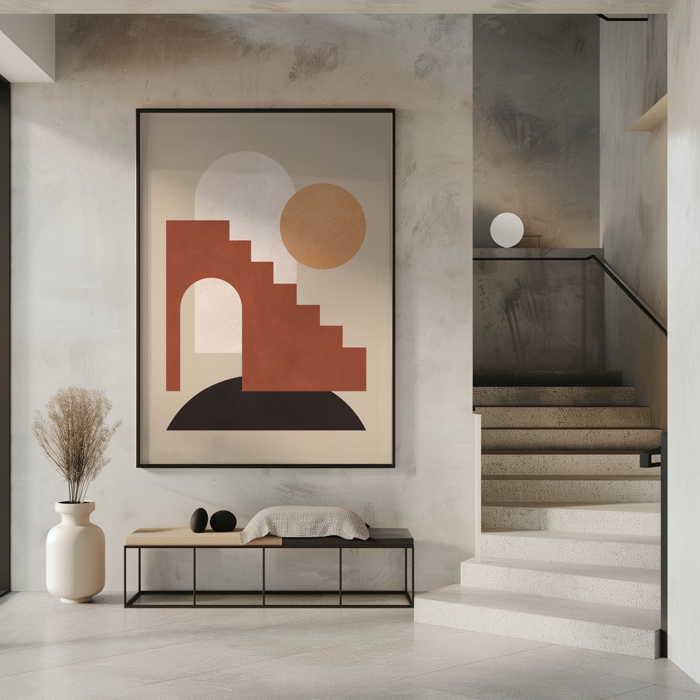 Geometric composition 4 | Poster
