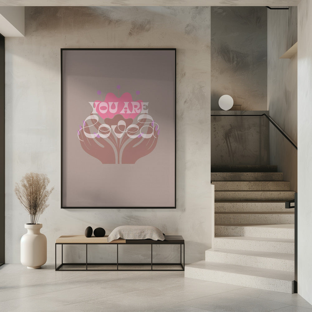 You Are Loved Latte | Poster