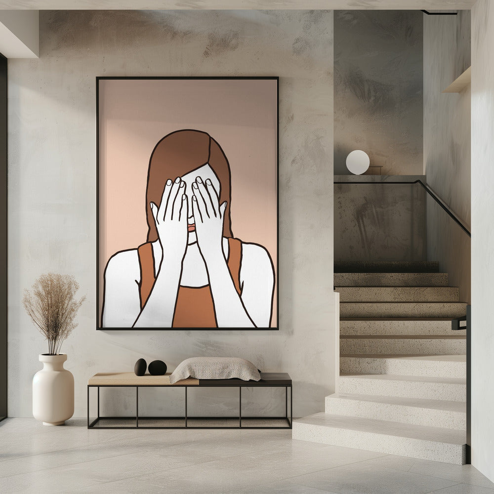 Shy Woman | Poster