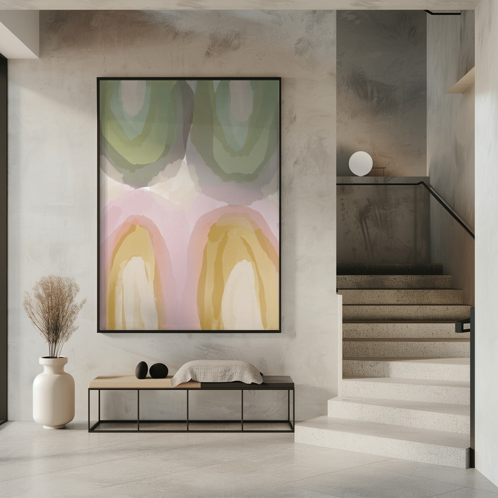 Watercolour Pastel Abstract | Poster