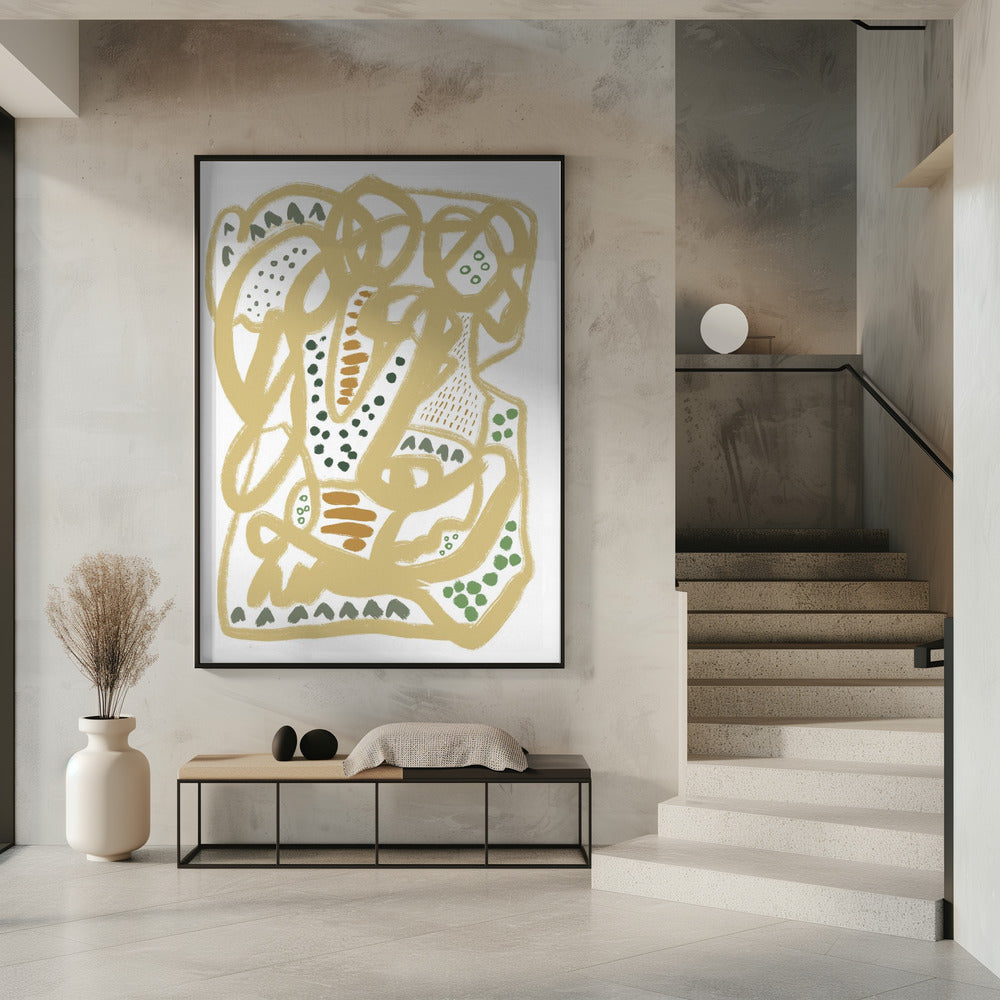 Scribble lines | Poster