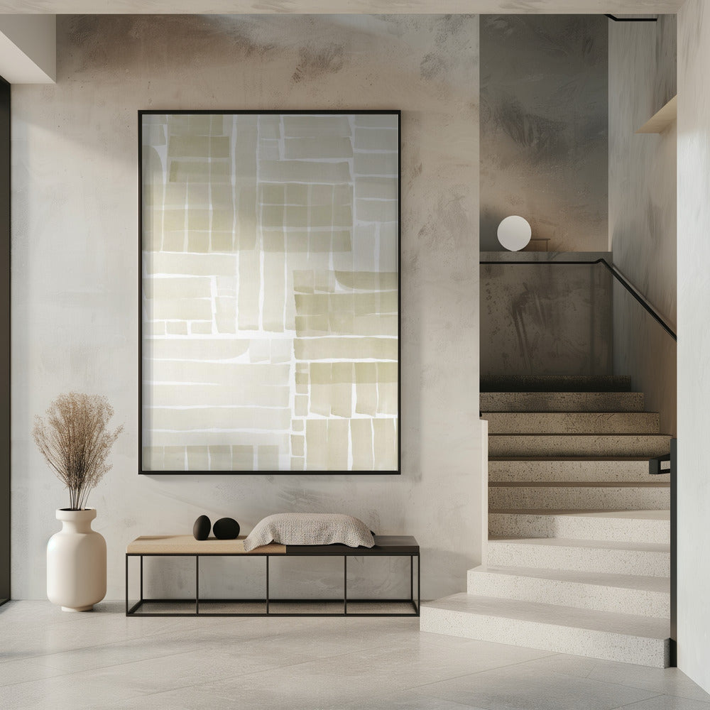 Neutral Tangle Grid 2 | Poster