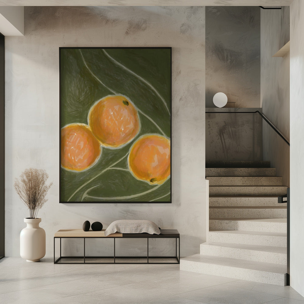 KH Studio - The Colors Orange & Green | Poster