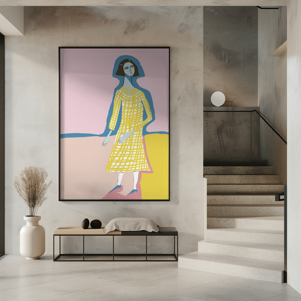 Blue lady | Poster